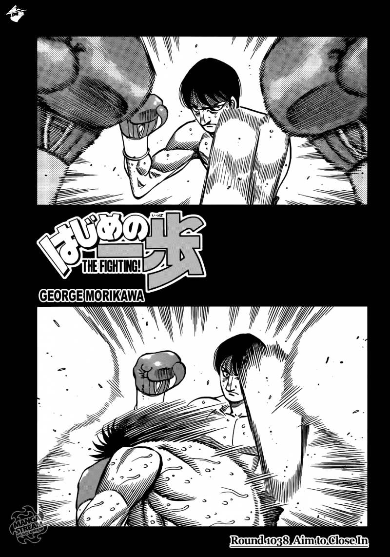 Hajime No Ippo - Chapter 1038 : Aim To Close In