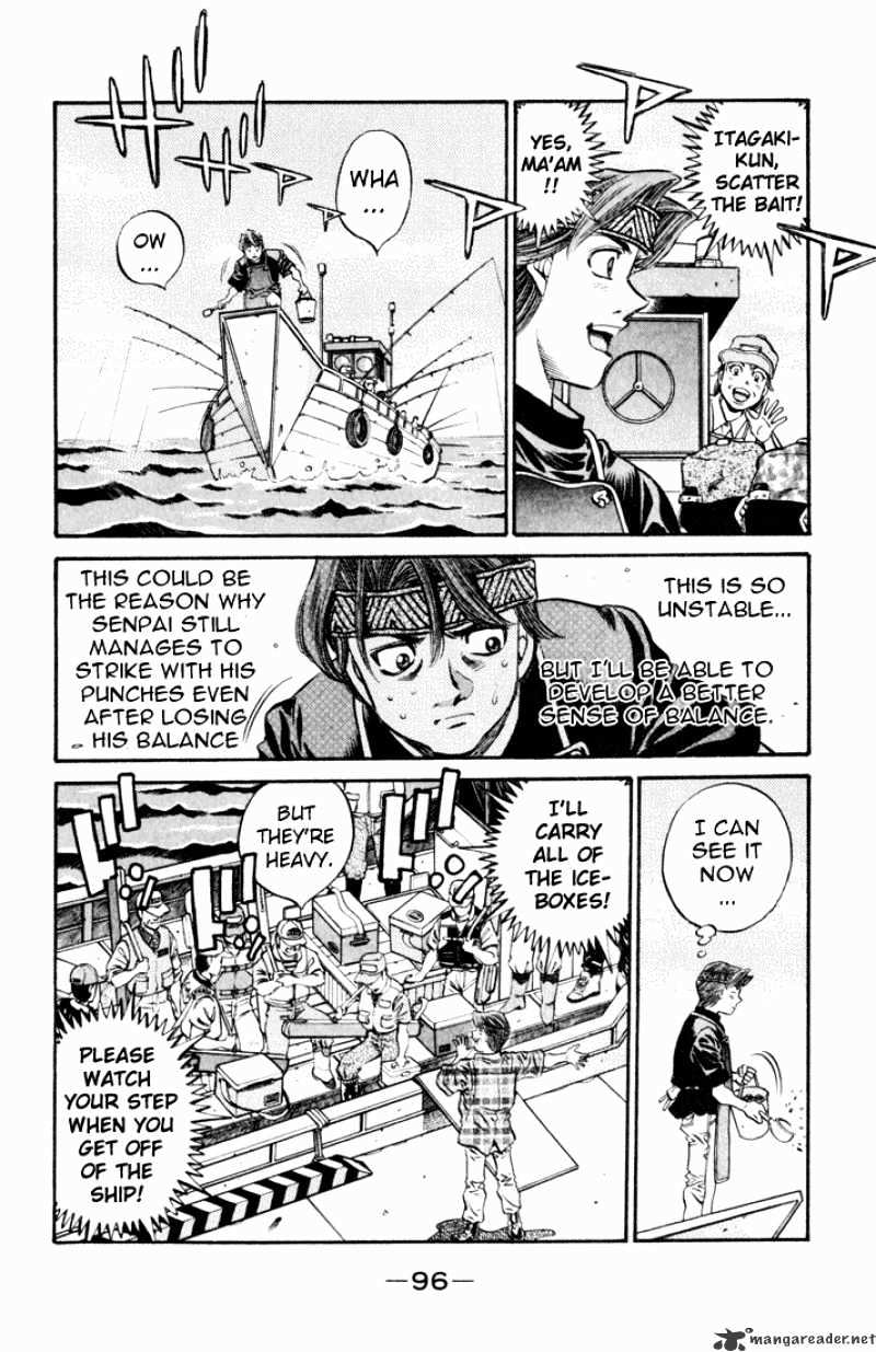 Hajime No Ippo - Chapter 508 :  Fishing Boat Makunouchi Gym