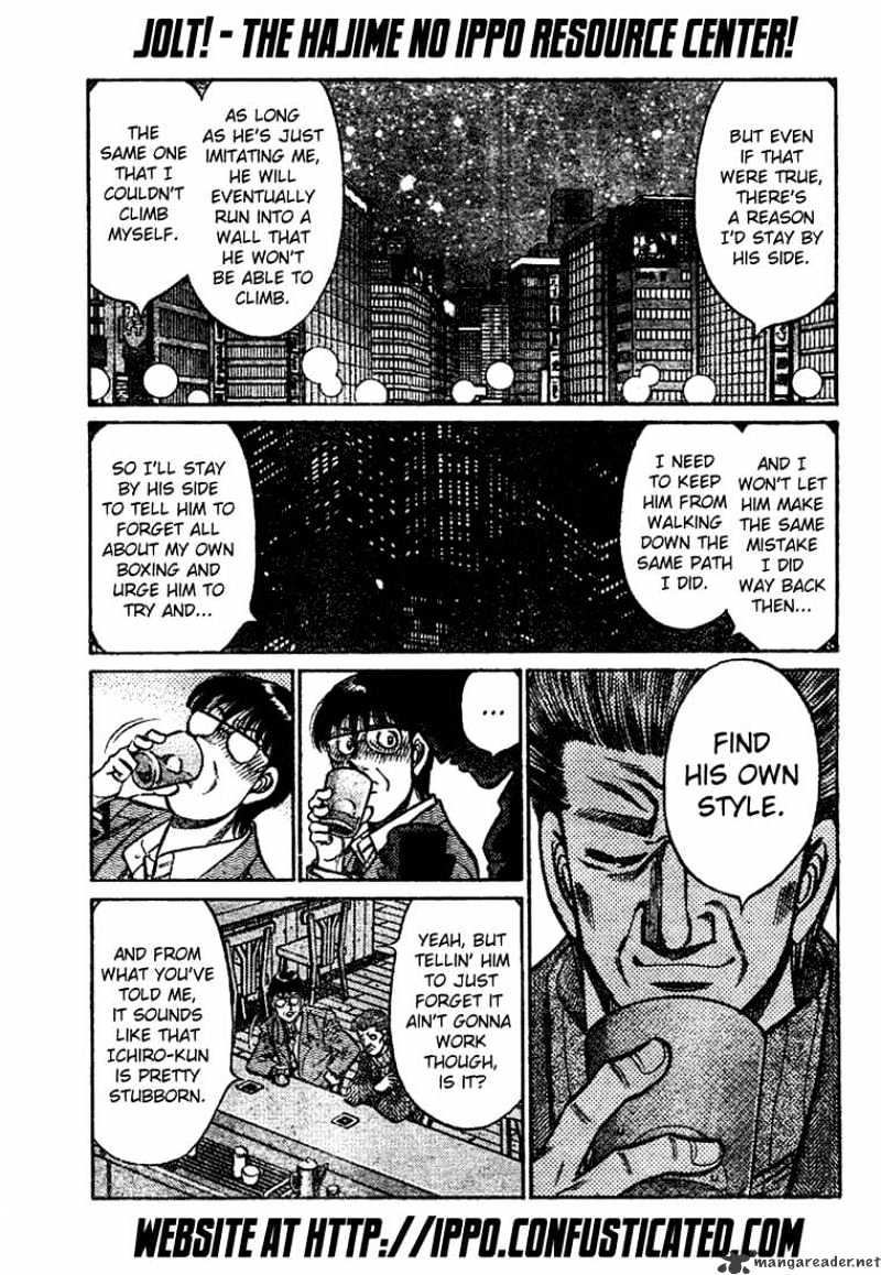 Hajime No Ippo - Chapter 813 : Always Watching