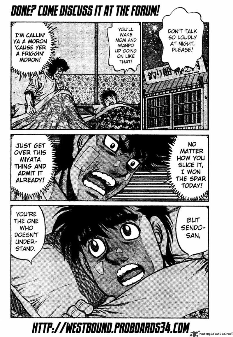 Hajime No Ippo - Chapter 813 : Always Watching