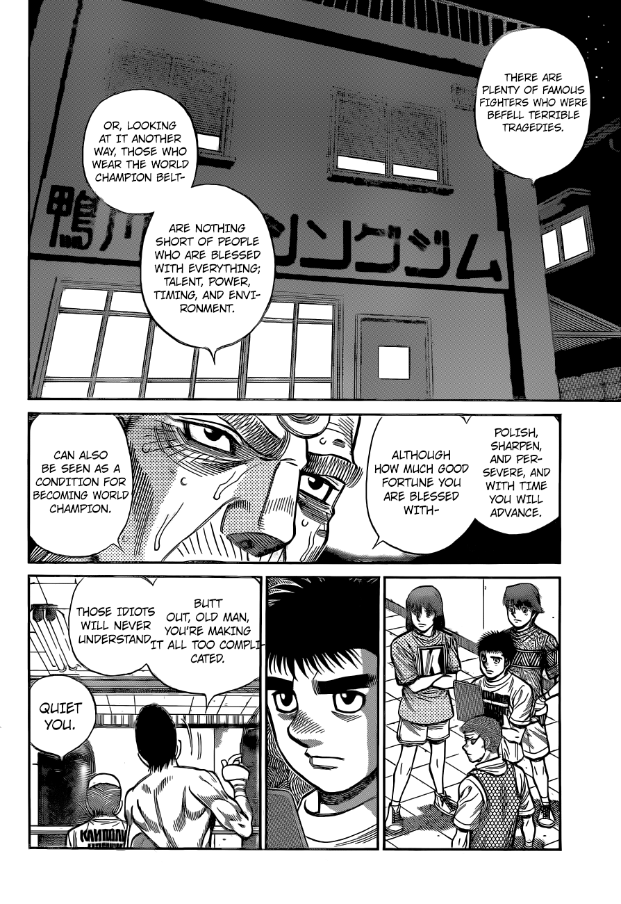 Hajime No Ippo - Chapter 1319: The Conditions For Being Champion