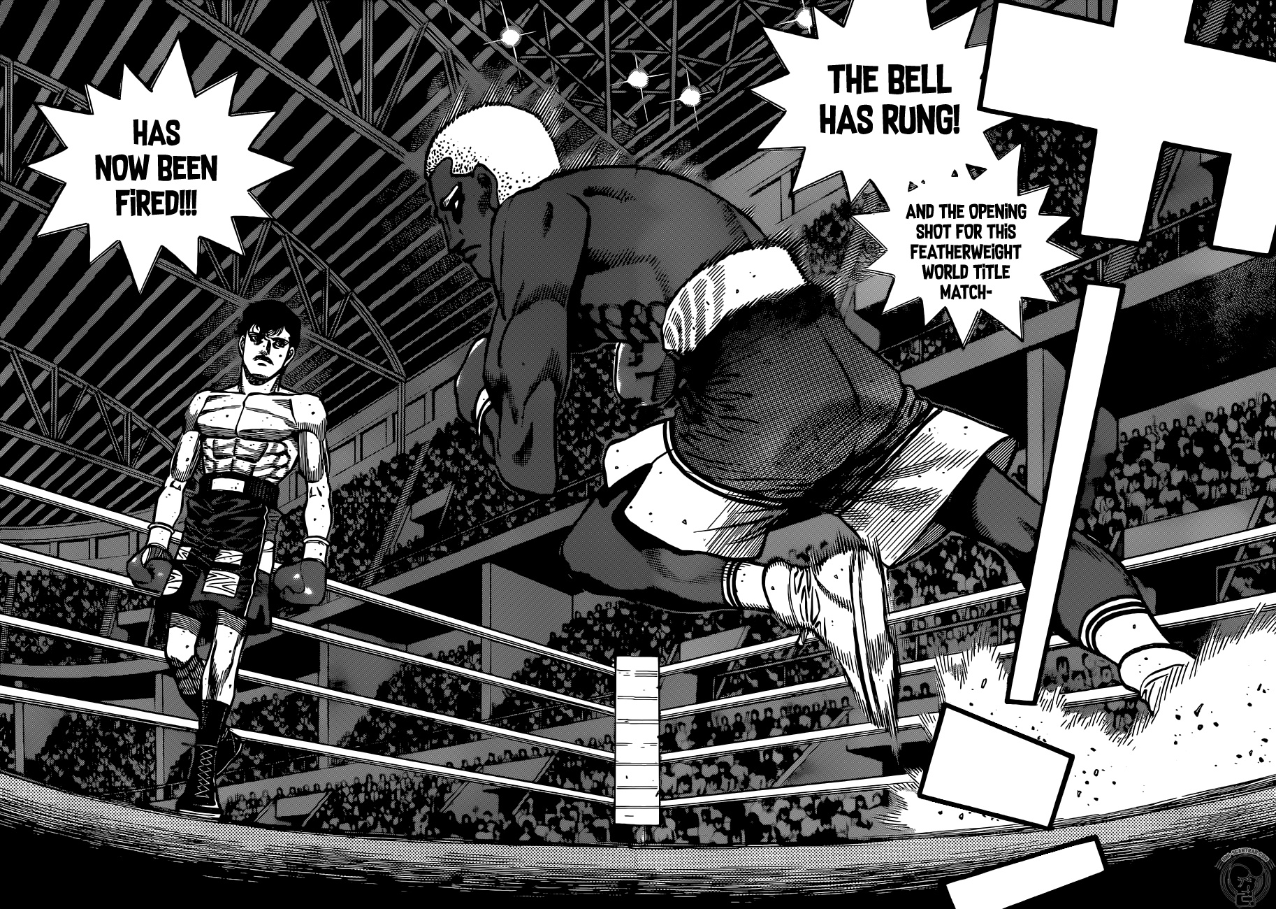 Hajime No Ippo - Chapter 1310: The First Swing