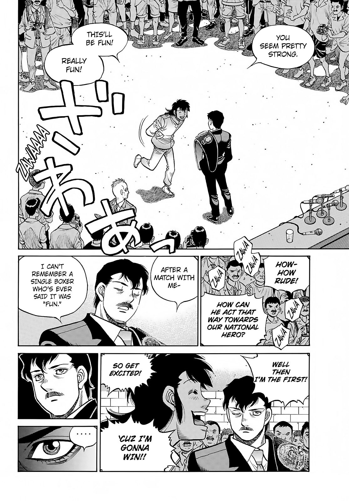 Hajime No Ippo - Chapter 1389: An Abrupt Proposal