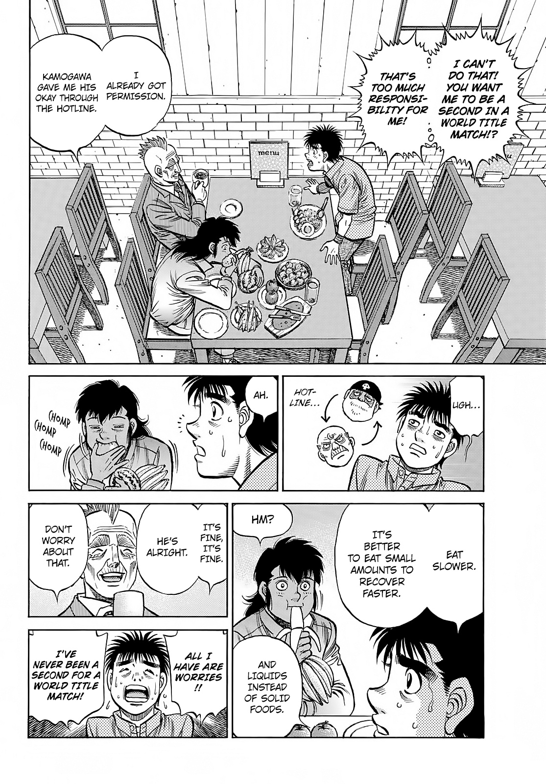 Hajime No Ippo - Chapter 1389: An Abrupt Proposal