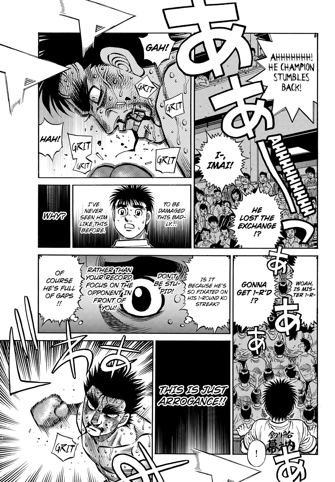 Hajime No Ippo - Chapter 1356: Advance, Repeat, Retreat