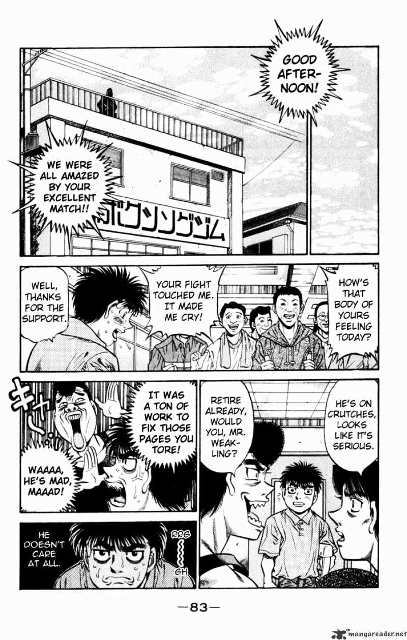 Hajime No Ippo - Chapter 507 : Words That Give Strength