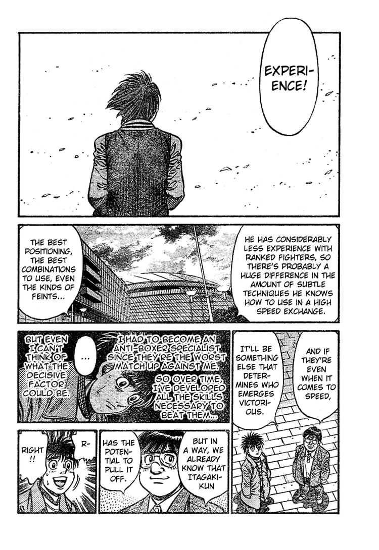 Hajime No Ippo - Chapter 795 : Taking It With Force