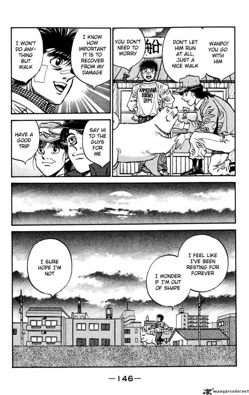 Hajime No Ippo - Chapter 441 : Person To Give Me Strength