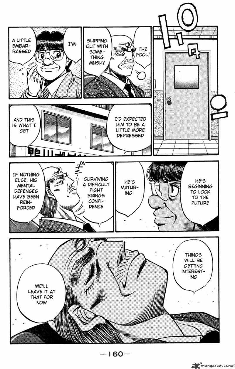 Hajime No Ippo - Chapter 441 : Person To Give Me Strength