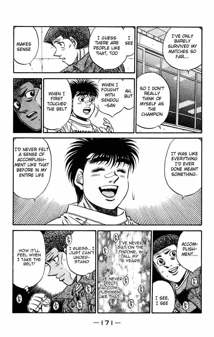 Hajime No Ippo - Chapter 442 : The Feelings Of A Man On The Verge