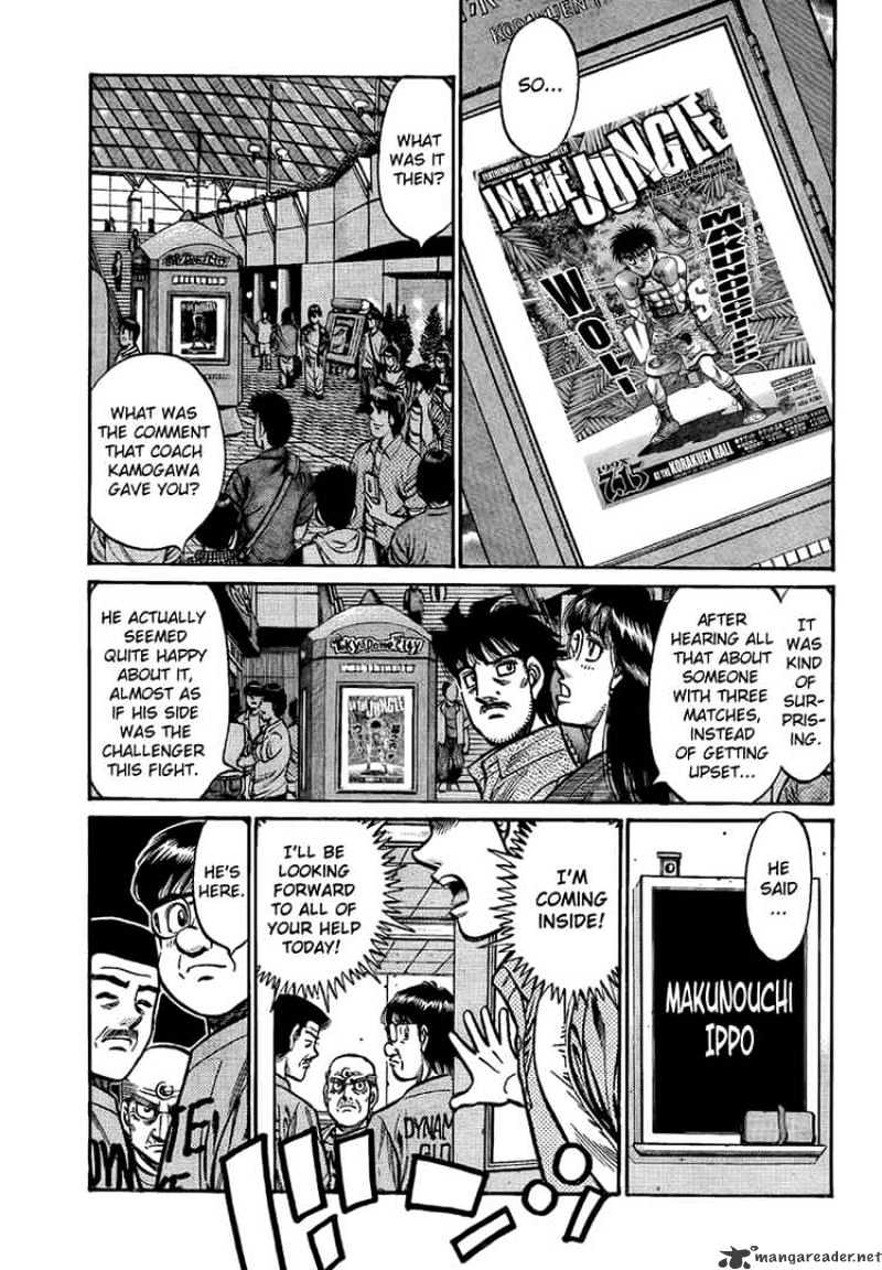 Hajime No Ippo - Chapter 864 : Facing The Sun