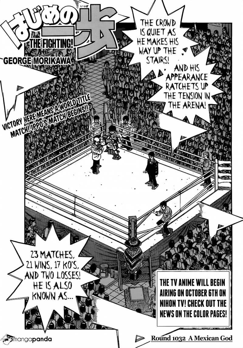 Hajime No Ippo - Chapter 1032 : A Mexican God