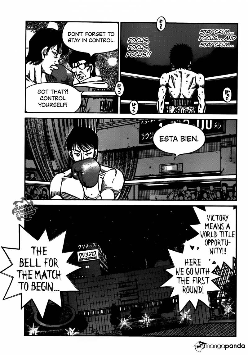 Hajime No Ippo - Chapter 1032 : A Mexican God