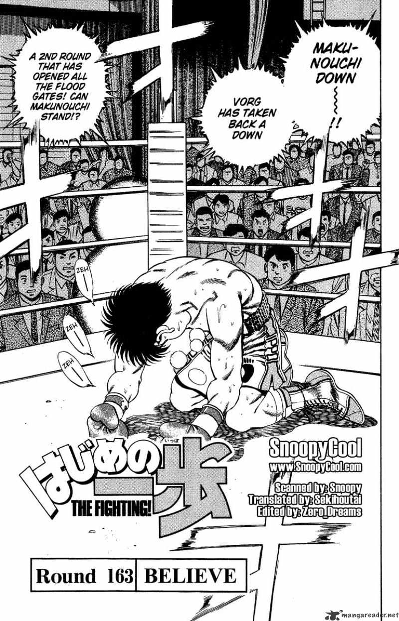 Hajime No Ippo - Chapter 163