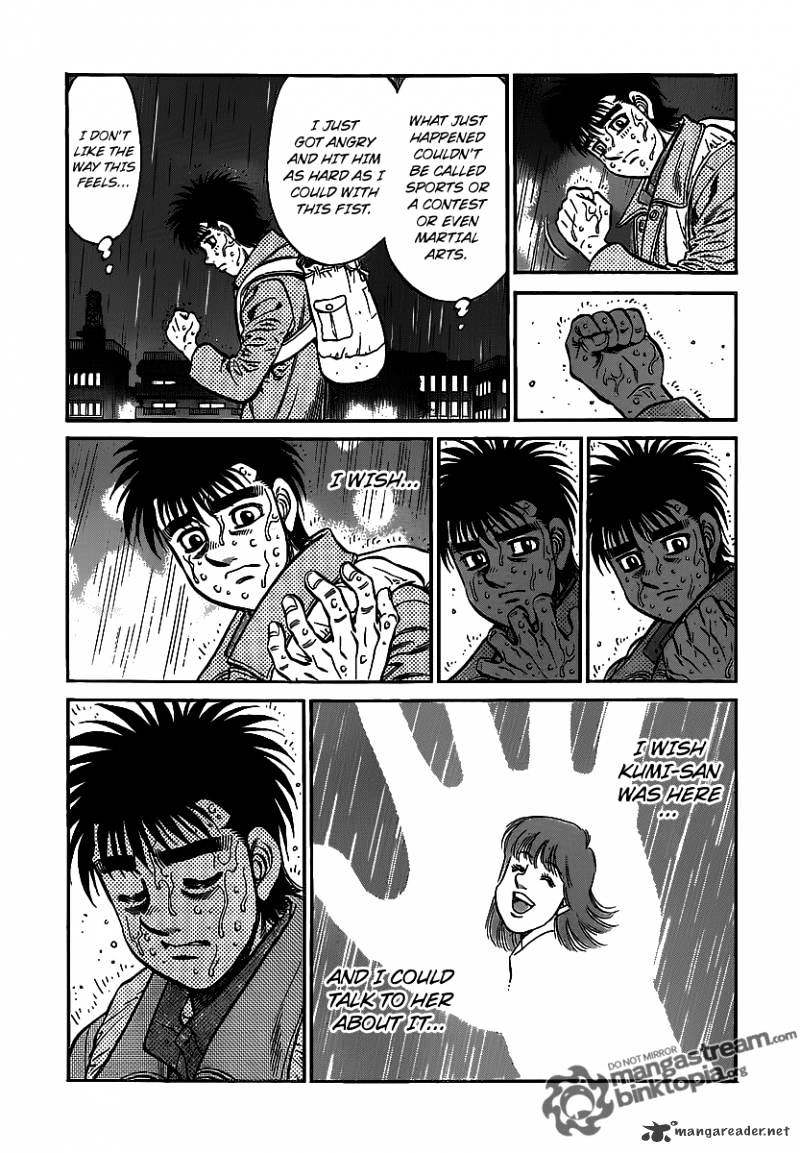 Hajime No Ippo - Chapter 944 : Beware A Champion Who Drinks By Himself