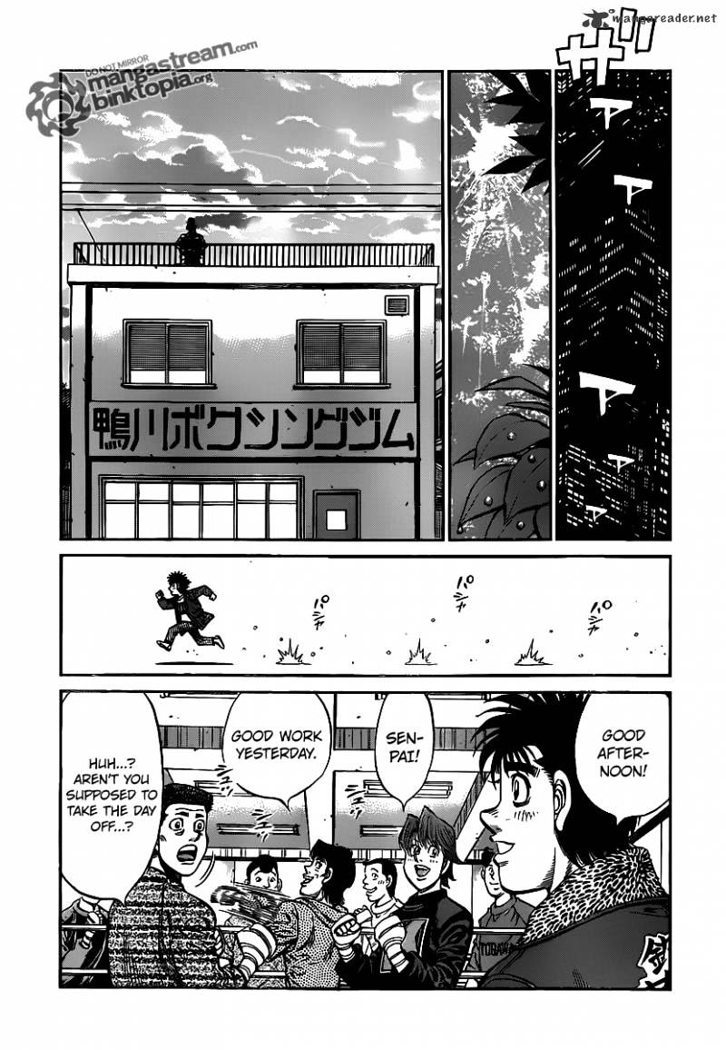 Hajime No Ippo - Chapter 944 : Beware A Champion Who Drinks By Himself