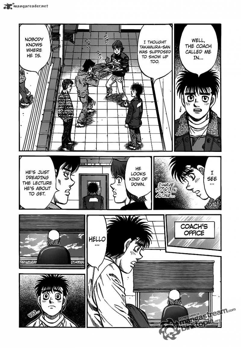 Hajime No Ippo - Chapter 944 : Beware A Champion Who Drinks By Himself