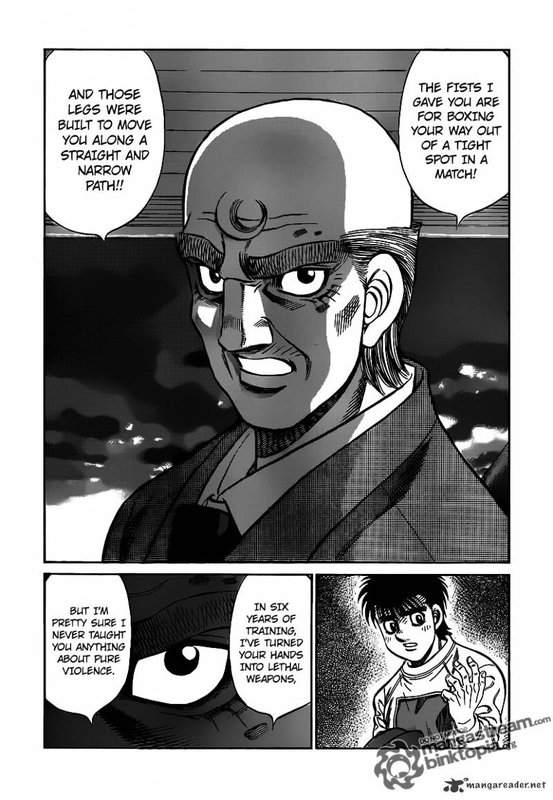 Hajime No Ippo - Chapter 944 : Beware A Champion Who Drinks By Himself