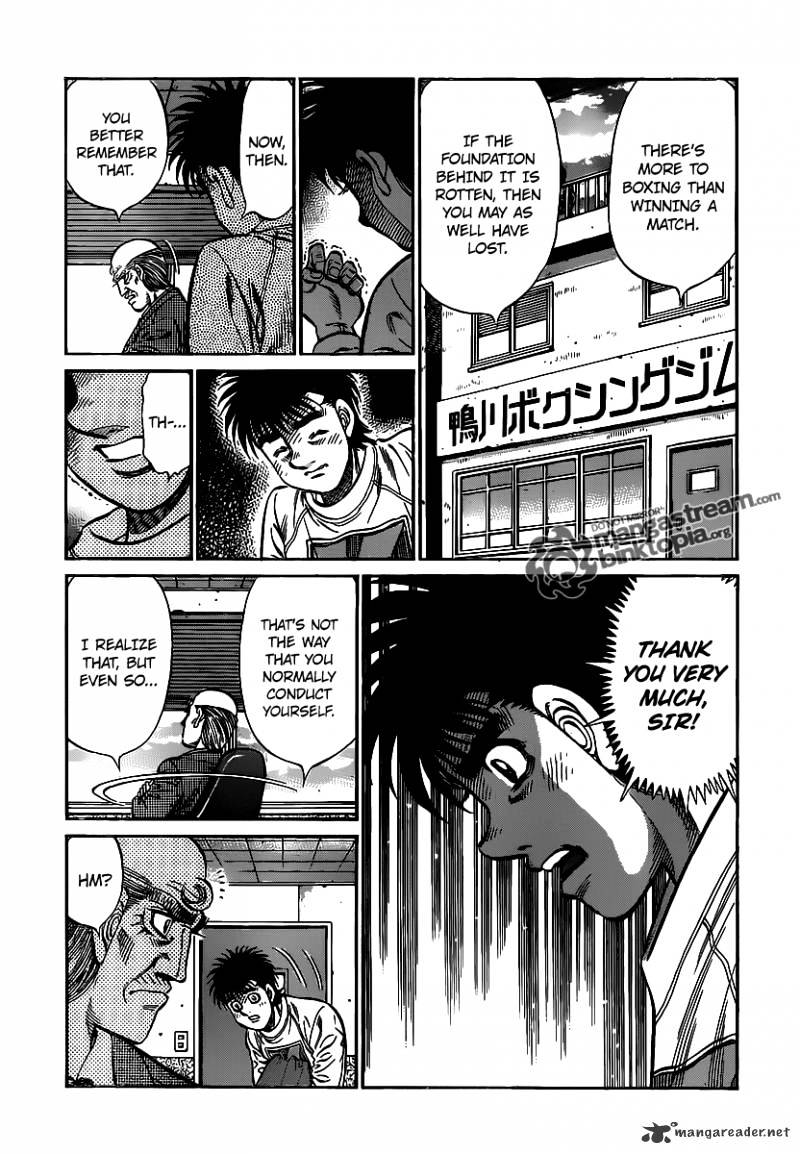 Hajime No Ippo - Chapter 944 : Beware A Champion Who Drinks By Himself