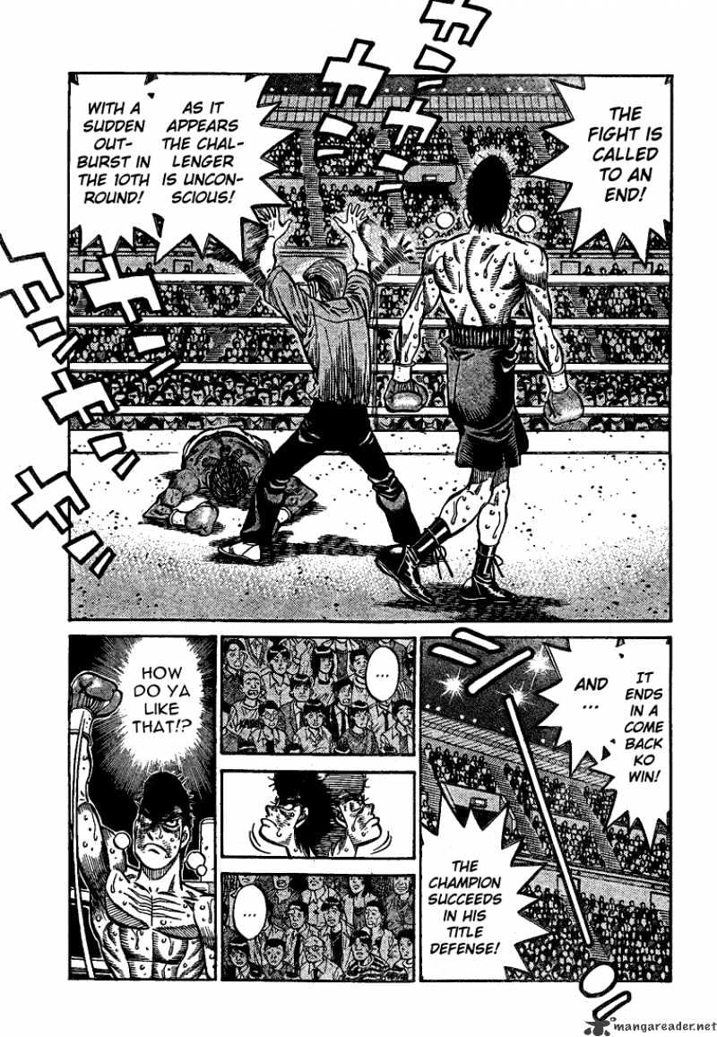 Hajime No Ippo - Chapter 849 : Sayonara, Sakaguchi