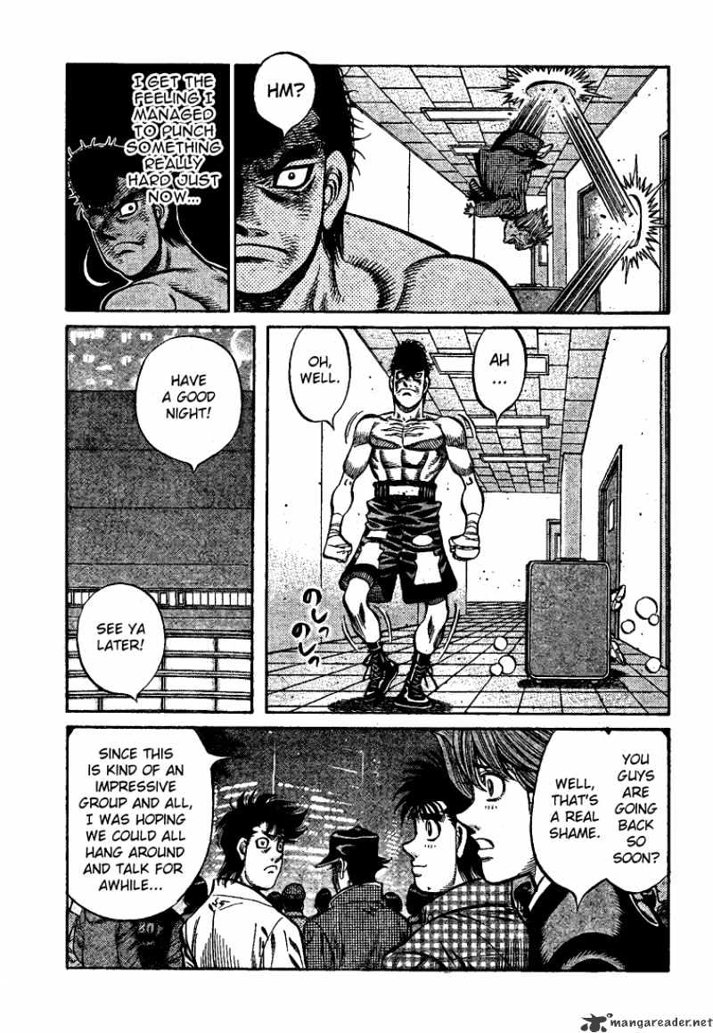 Hajime No Ippo - Chapter 849 : Sayonara, Sakaguchi