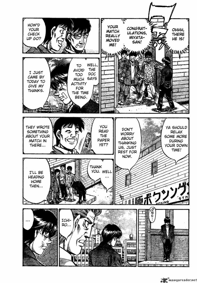 Hajime No Ippo - Chapter 849 : Sayonara, Sakaguchi