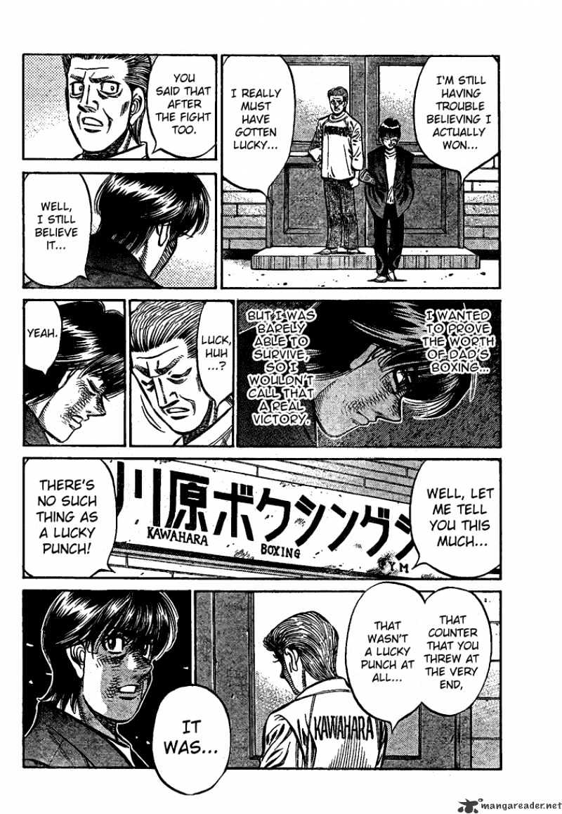 Hajime No Ippo - Chapter 849 : Sayonara, Sakaguchi