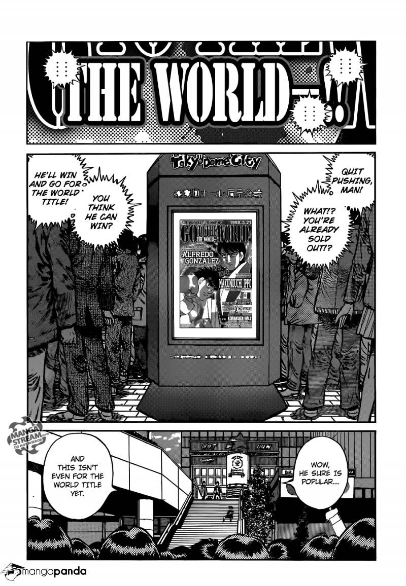 Hajime No Ippo - Chapter 1021 : A Nation S Hopes