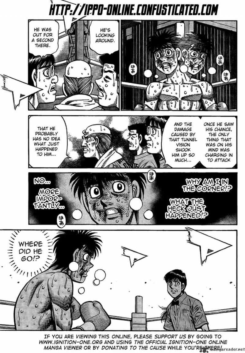 Hajime No Ippo - Chapter 877 : The Corner Is Where He S Most Effective