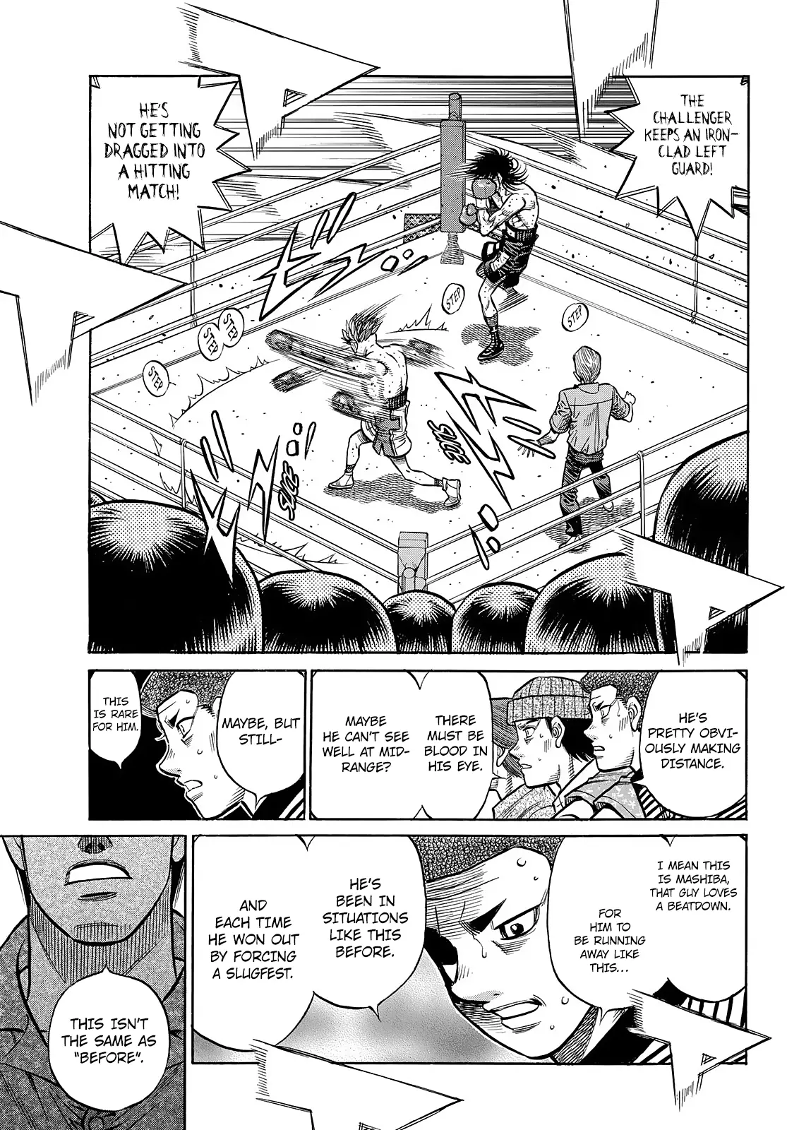 Hajime No Ippo - Chapter 1465: Left Eye