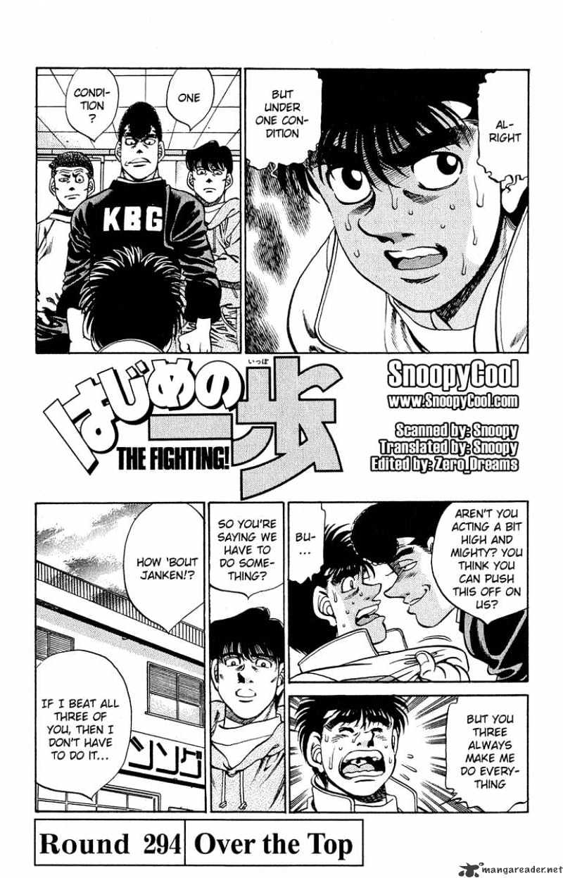 Hajime No Ippo - Chapter 294