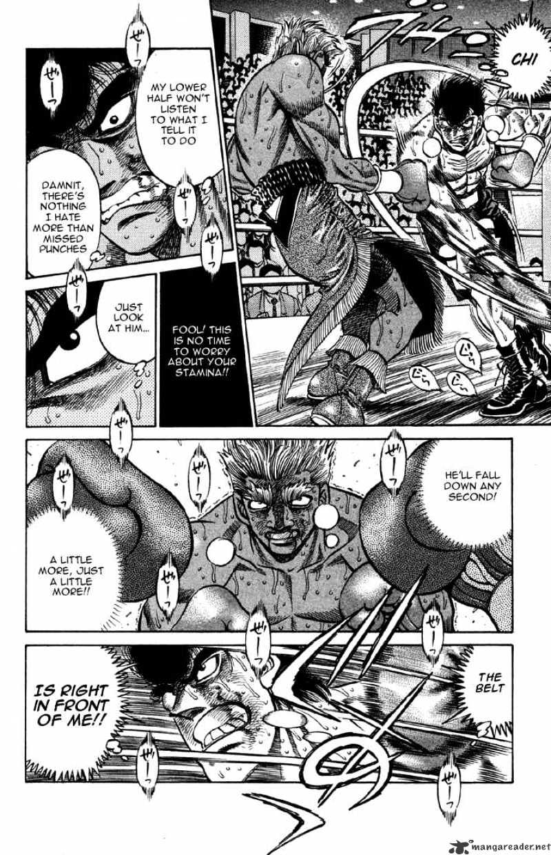 Hajime No Ippo - Chapter 395 : Unknown Animal