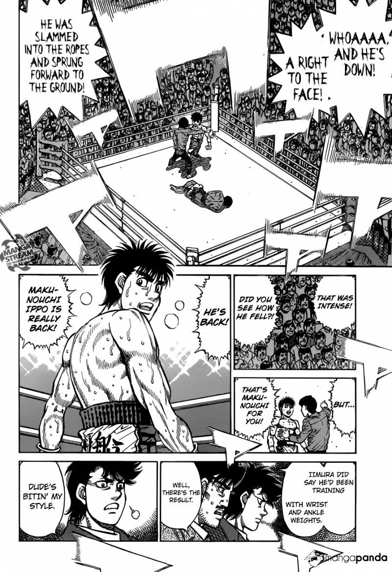 Hajime No Ippo - Chapter 1181