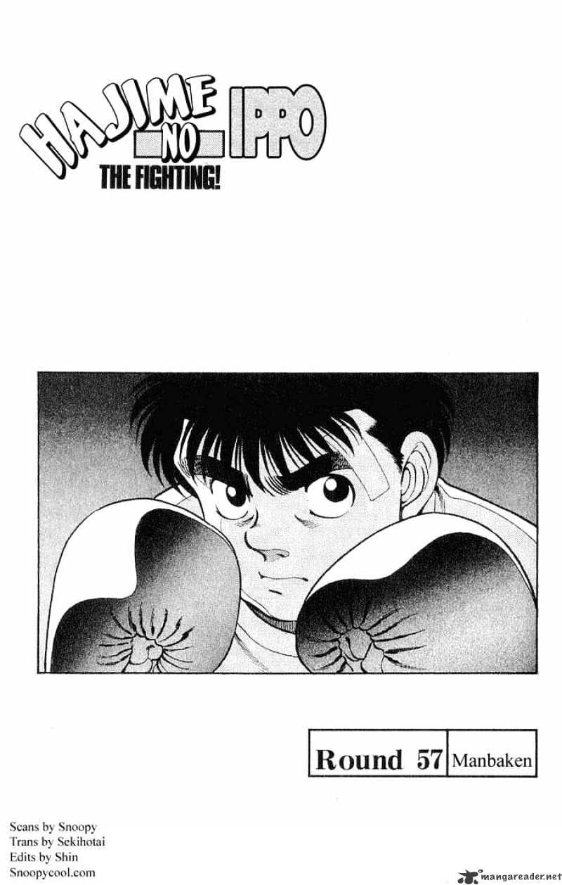 Hajime No Ippo - Chapter 57 : Mambaken