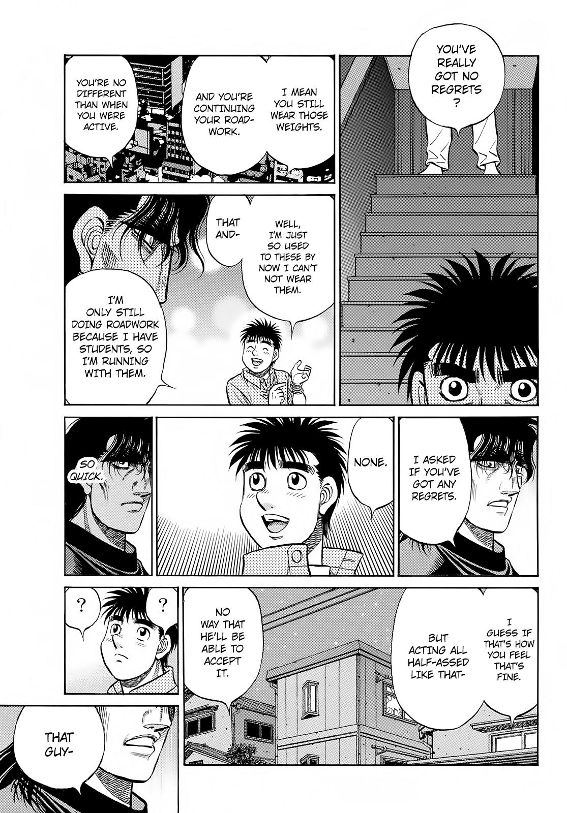 Hajime No Ippo - Chapter 1422: The One Who Can't Accept It