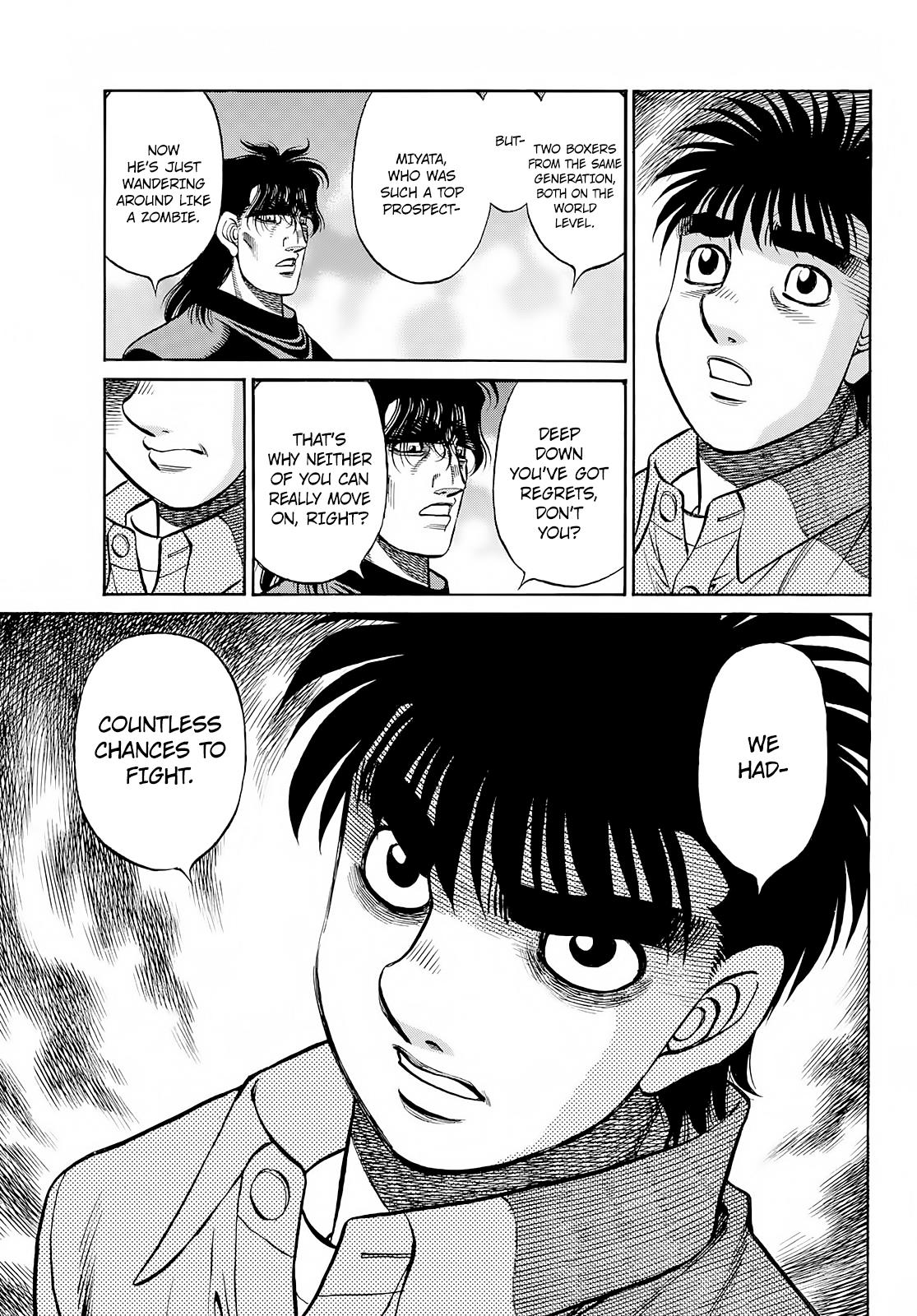 Hajime No Ippo - Chapter 1422: The One Who Can't Accept It