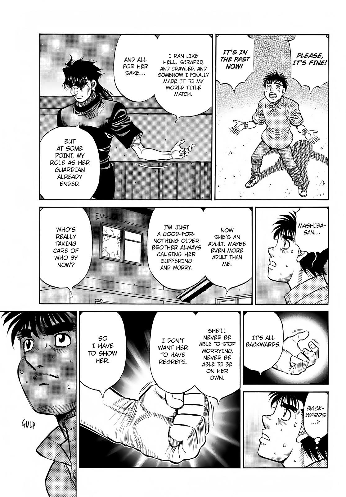 Hajime No Ippo - Chapter 1422: The One Who Can't Accept It