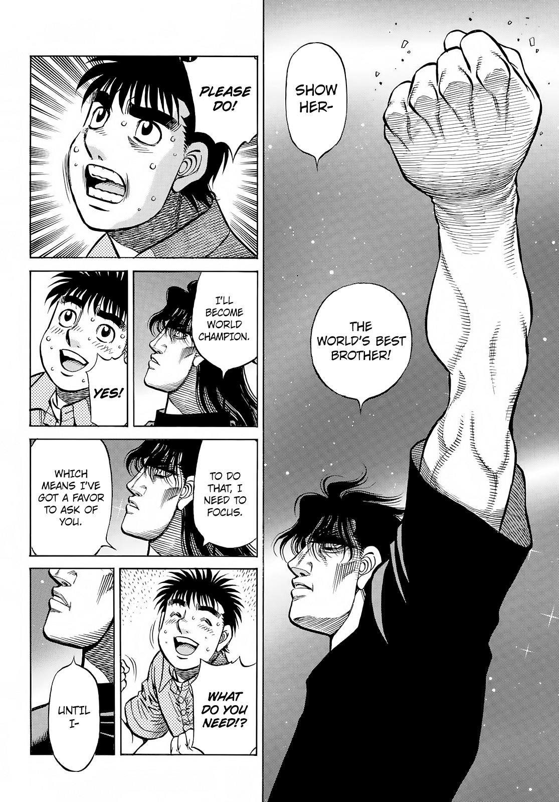 Hajime No Ippo - Chapter 1422: The One Who Can't Accept It