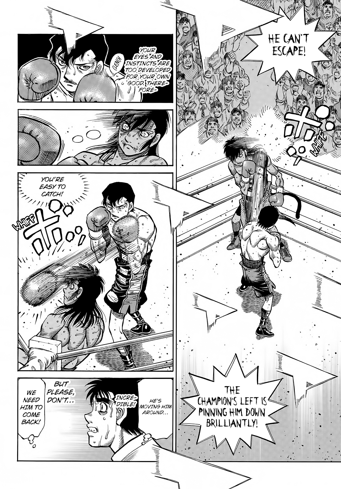 Hajime No Ippo - Chapter 1404: The Champion's Counterattack