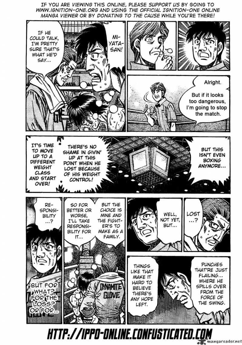 Hajime No Ippo - Chapter 842 : The Light