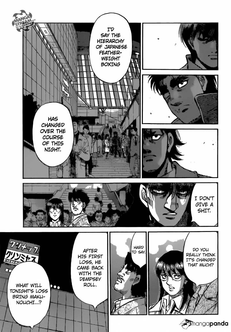 Hajime No Ippo - Chapter 1072 : Gonzalez S Night