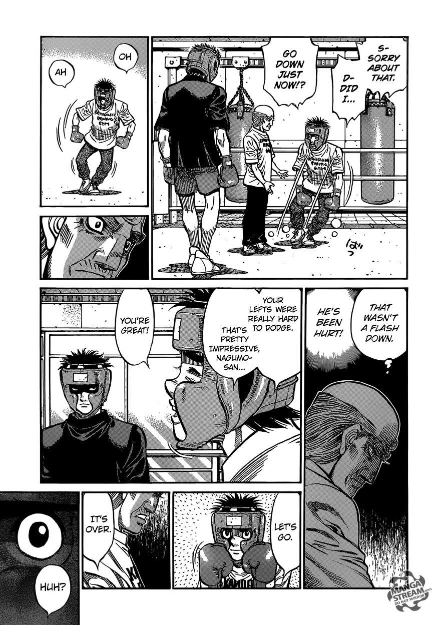 Hajime No Ippo - Chapter 1152 : The Old Champion Falls From Glory