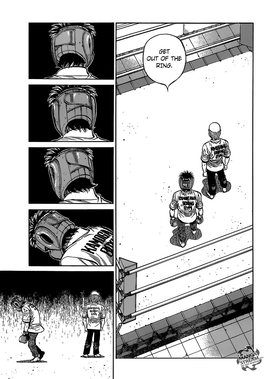 Hajime No Ippo - Chapter 1152 : The Old Champion Falls From Glory