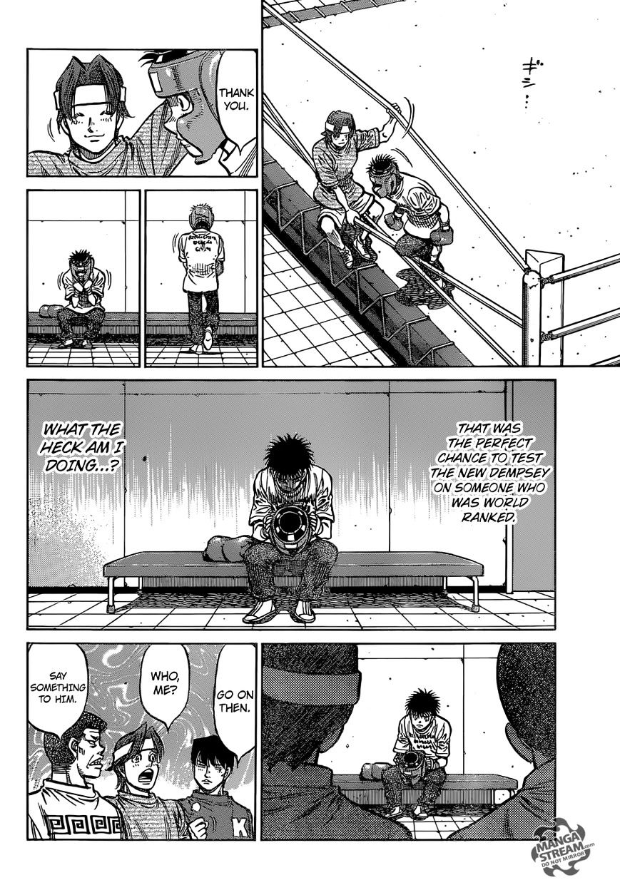 Hajime No Ippo - Chapter 1152 : The Old Champion Falls From Glory