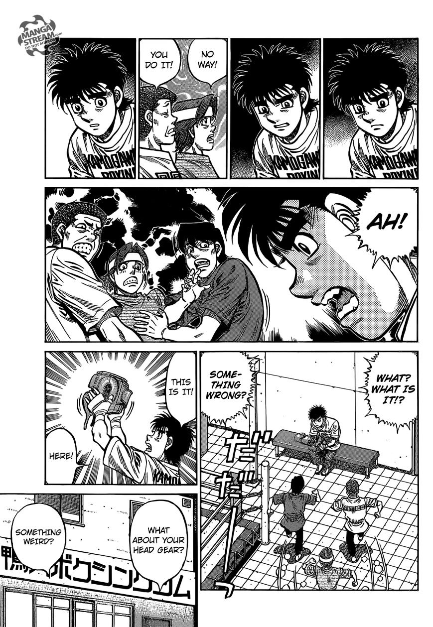 Hajime No Ippo - Chapter 1152 : The Old Champion Falls From Glory