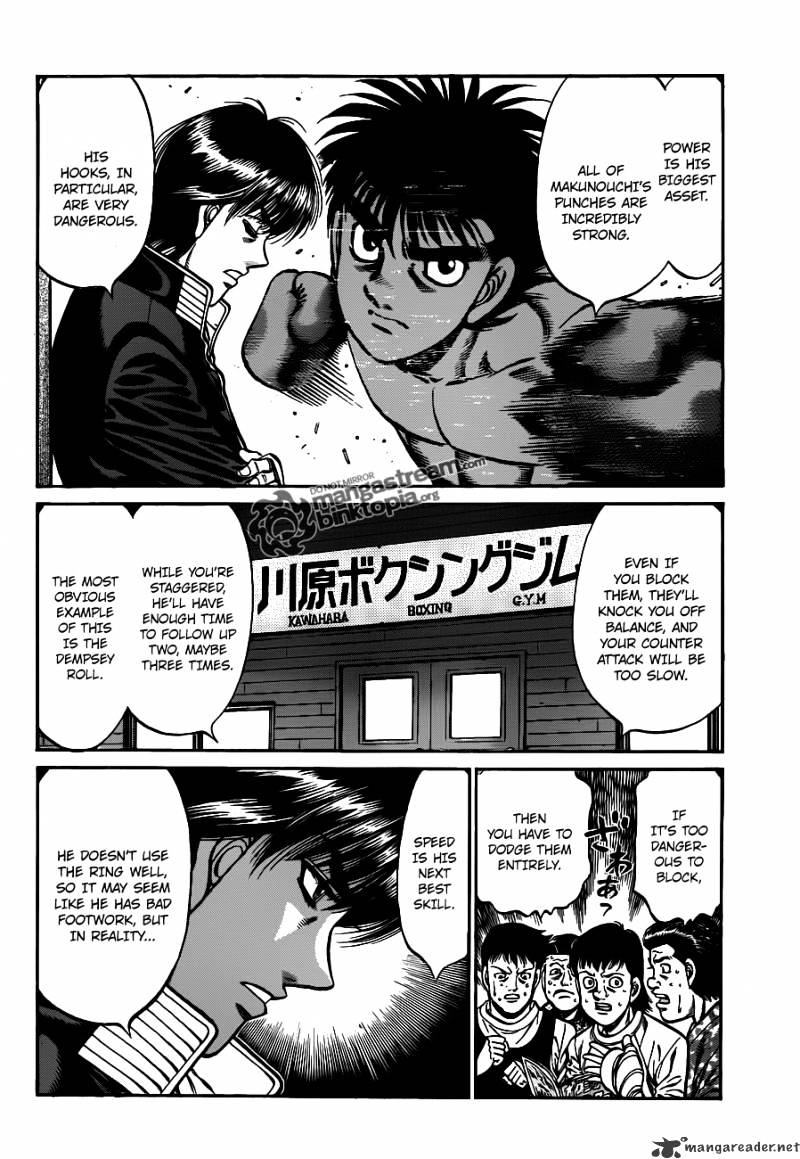 Hajime No Ippo - Chapter 922 : Kojima S Weapon