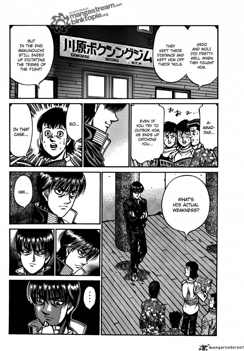 Hajime No Ippo - Chapter 922 : Kojima S Weapon