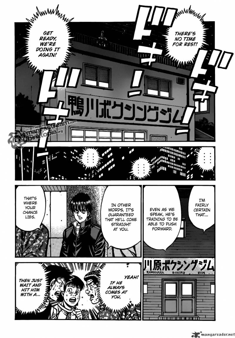 Hajime No Ippo - Chapter 922 : Kojima S Weapon