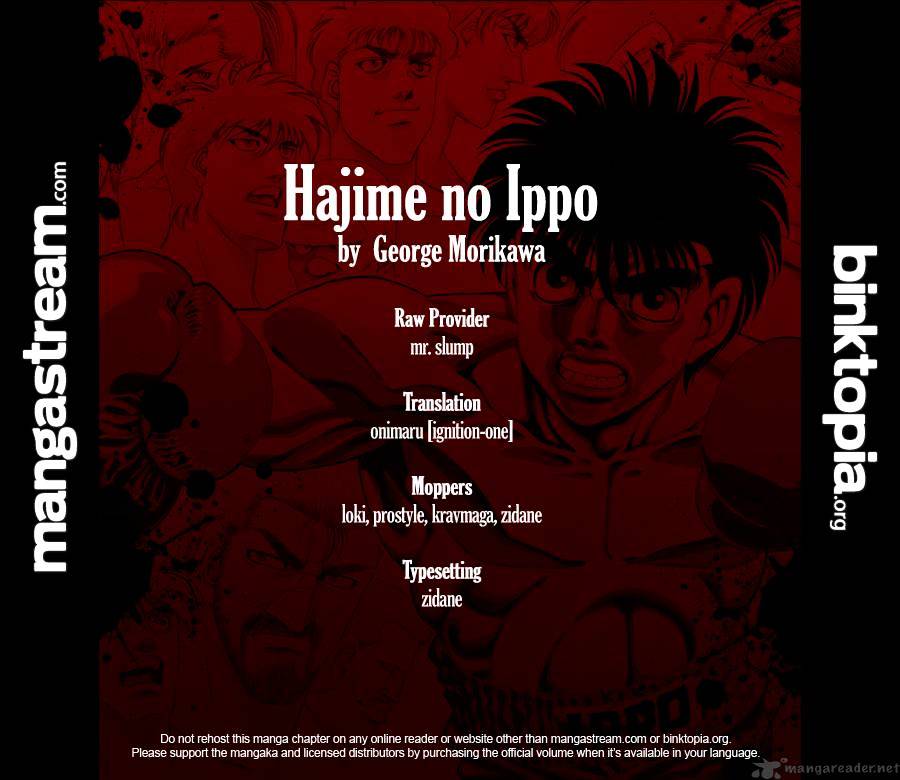 Hajime No Ippo - Chapter 922 : Kojima S Weapon