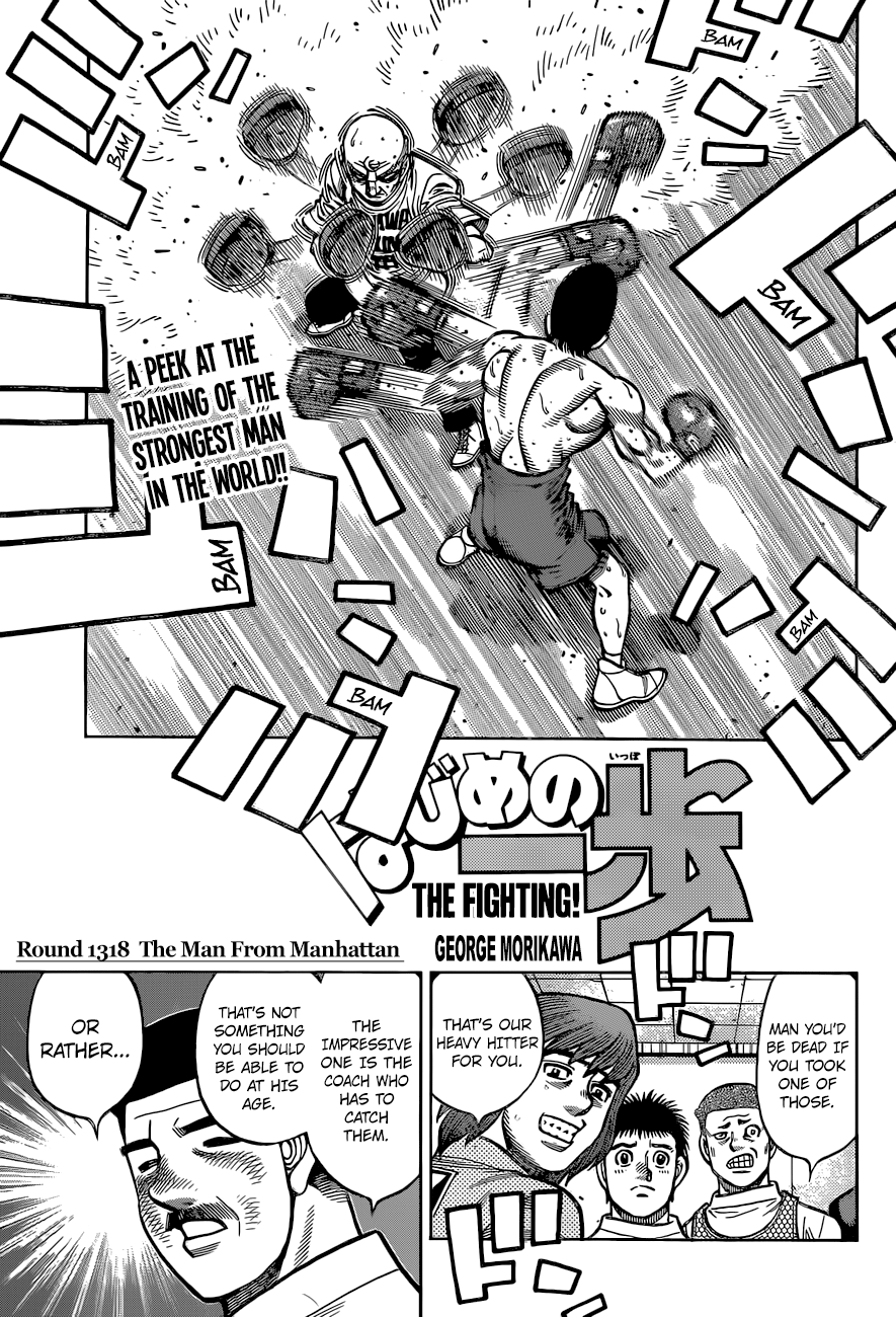 Hajime No Ippo - Chapter 1318: The Man From Manhattan